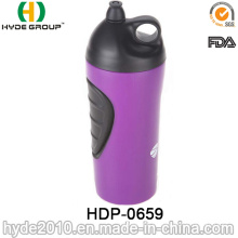 2017 Nova BPA Livre Plástico Esporte Garrafa De Água, PE Plástico Esporte Garrafa De Água (HDP-0659)